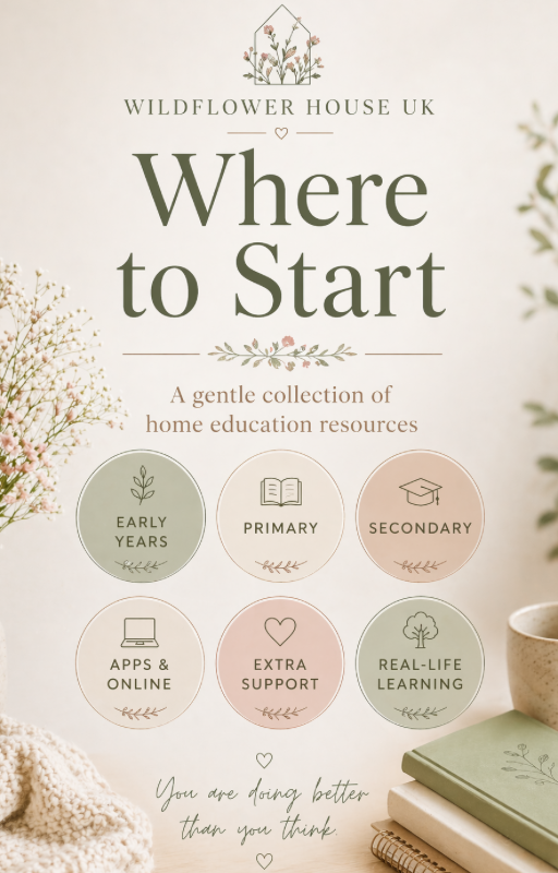Free Home Ed Resources ~Wildflower House Uk